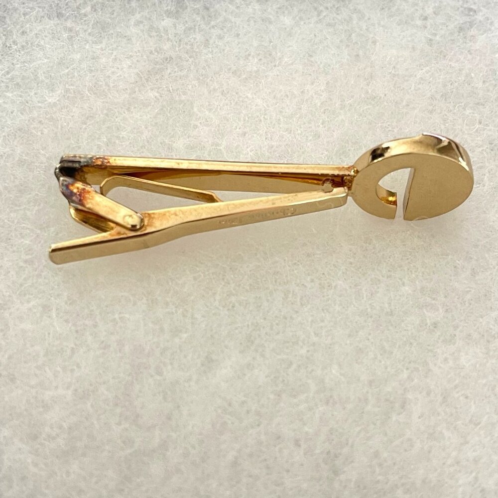 Christian Dior Gold Tie Clip - Picture 4 of 4